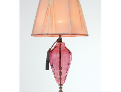 Итальянская настольная лампа ADONE LG1/Rose-Silver фабрики EUROLUCE LAMPADARI