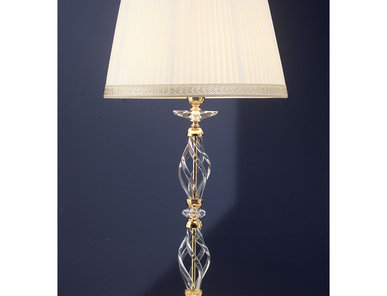 Итальянская настольная лампа ALICANTE LG1/Gold фабрики EUROLUCE LAMPADARI