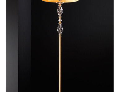 Итальянский торшер ALICANTE Satin PT1/Gold фабрики EUROLUCE LAMPADARI