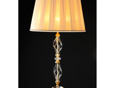 Итальянская настольная лампа ALICANTE Satin LG1/Gold фабрики EUROLUCE LAMPADARI