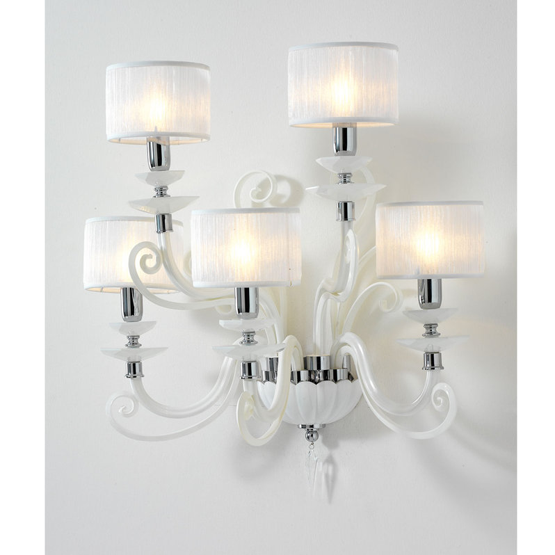 Итальянский бра ALICANTE White shade A5 фабрики EUROLUCE LAMPADARI