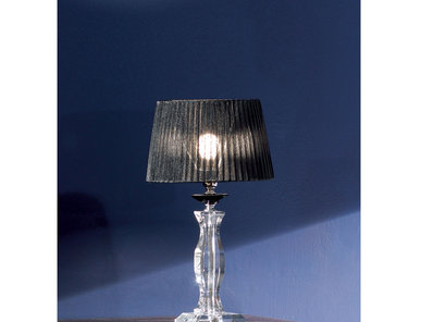 Итальянская настольная лампа ARCOBALENO LP1/Black фабрики EUROLUCE LAMPADARI