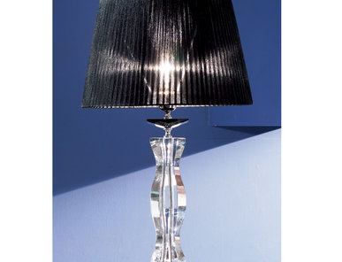 Итальянская настольная лампа ARCOBALENO LG1/Black фабрики EUROLUCE LAMPADARI
