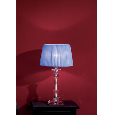 Итальянская настольная лампа ARCOBALENO LP1/Blue фабрики EUROLUCE LAMPADARI