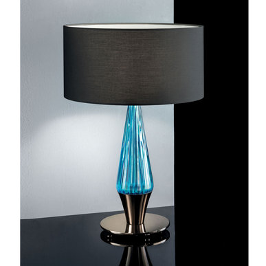 Итальянская настольная лампа ARGO LG1/Blue фабрики EUROLUCE LAMPADARI
