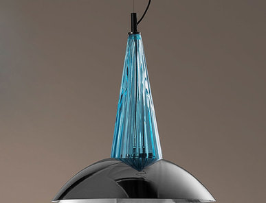 Итальянская люстра ARGO Large S1 led/Blue фабрики EUROLUCE LAMPADARI
