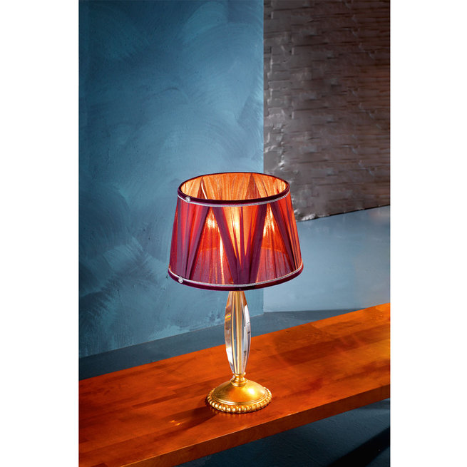 Итальянская настольная лампа FLORENTIA LP1/Gold фабрики EUROLUCE LAMPADARI