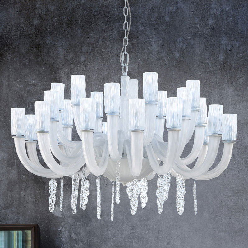 Итальянская люстра ICEBERG L12+6+6 фабрики EUROLUCE LAMPADARI