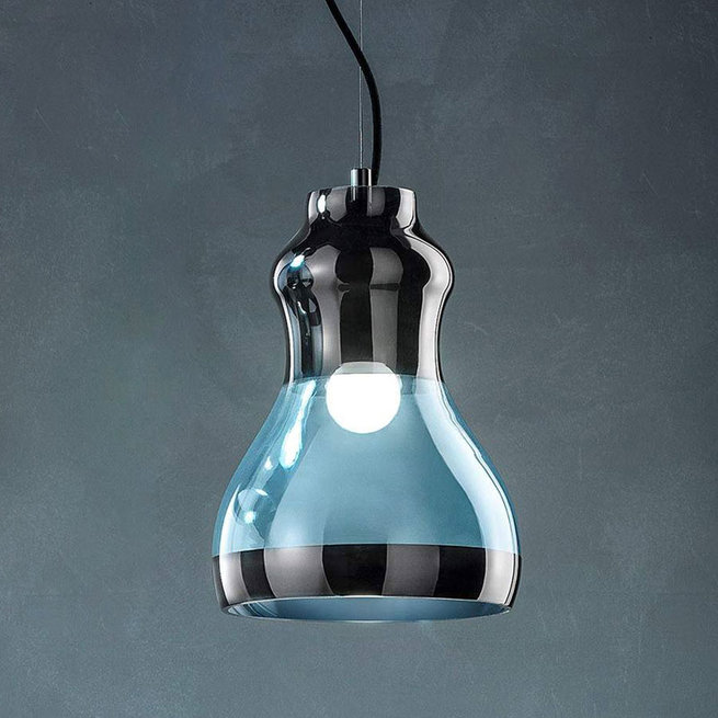 Итальянская люстра INFINITY Minus S1/Aquamarine фабрики EUROLUCE LAMPADARI