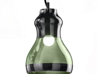 Итальянская люстра INFINITY Minus S1/Green фабрики EUROLUCE LAMPADARI