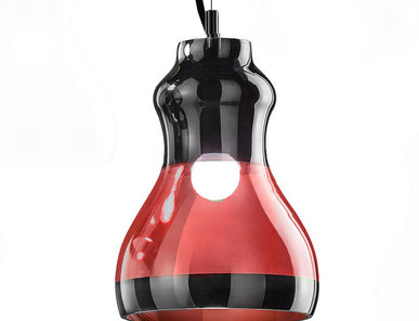 Итальянская люстра INFINITY Minus S1/Red фабрики EUROLUCE LAMPADARI