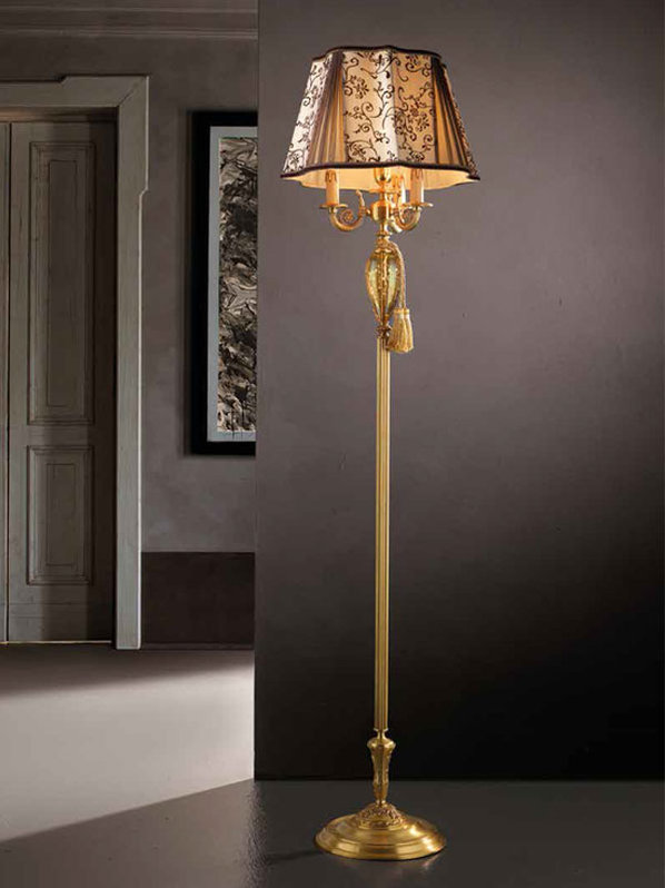 Итальянский торшер LADY PT3+1 / Ornament фабрики EUROLUCE LAMPADARI