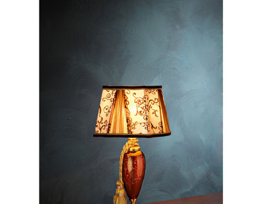Итальянская настольная лампа  LADY LP1 / Ruby - Ornament фабрики EUROLUCE LAMPADARI