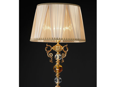 Итальянская настольная лампа LYRA LG1/Amber фабрики EUROLUCE LAMPADARI