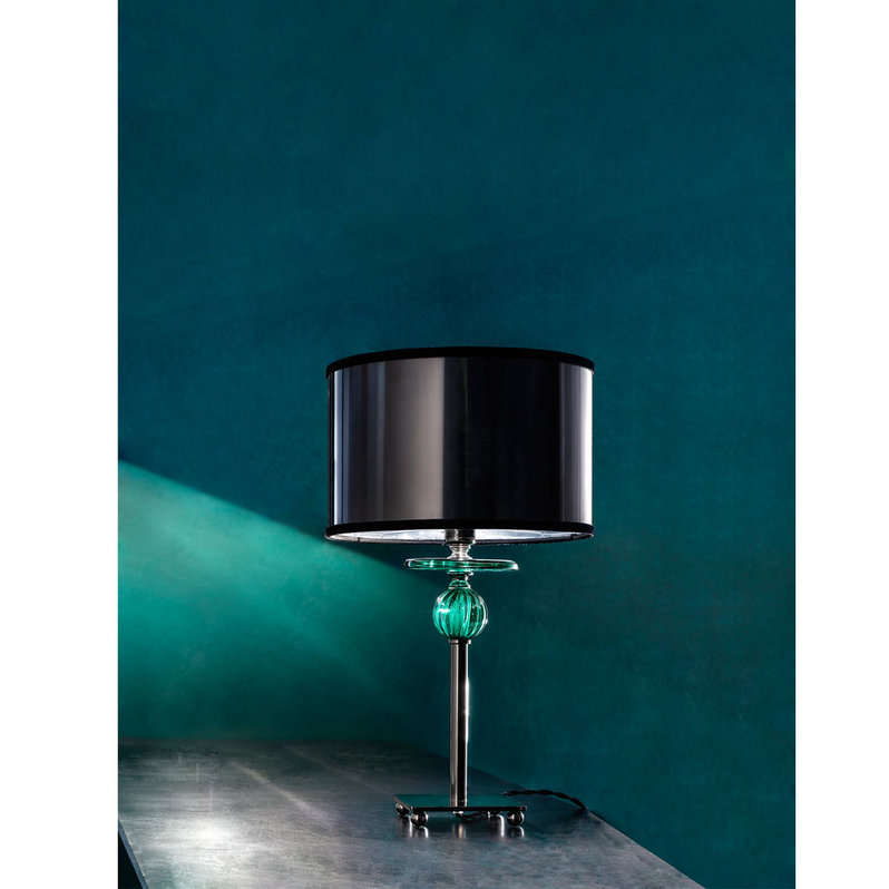 Итальянская настольная лампа YNCANTO LP1/Green фабрики EUROLUCE LAMPADARI