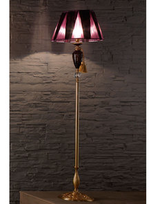 Итальянский торшер BAROCCO PT1/Violet-Gold фабрики EUROLUCE LAMPADARI