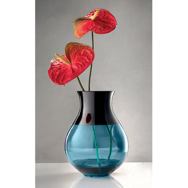 Итальянская ваза INFINITY Vase/Aquamarine фабрики EUROLUCE LAMPADARI