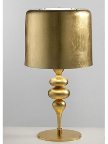 Итальянская настольная лампа EVA L3+1G Gold фабрики MASIERO