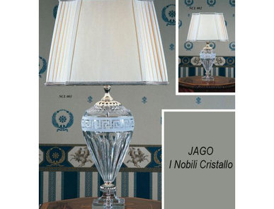 Итальянская настольная лампа I Nobili Cristallo NCL 003 фабрики JAGO