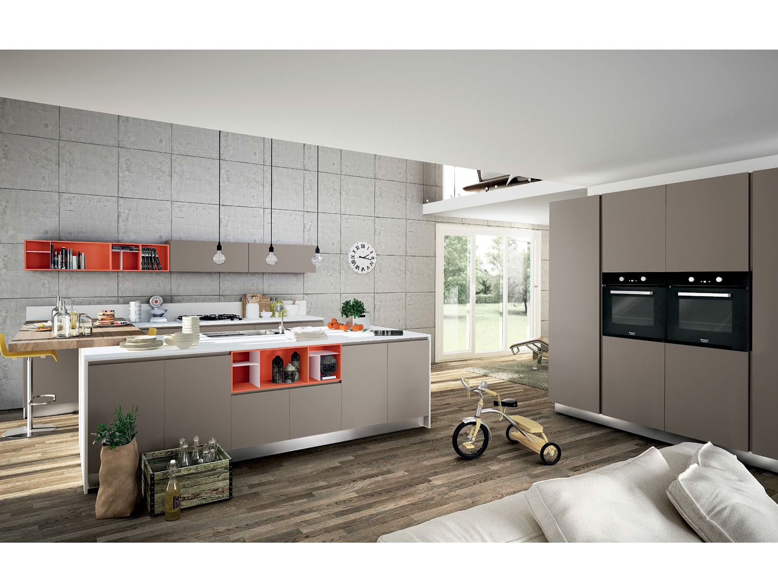 Итальянская кухня Cool фабрики SPAGNOL CUCINE - Ital-Collection