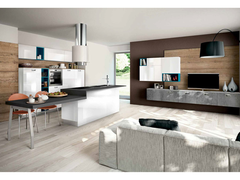 Итальянская кухня Xoxo 02 фабрики SPAGNOL CUCINE