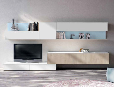 Итальянская мебель для ТВ Smart 02 фабрики SPAGNOL CUCINE