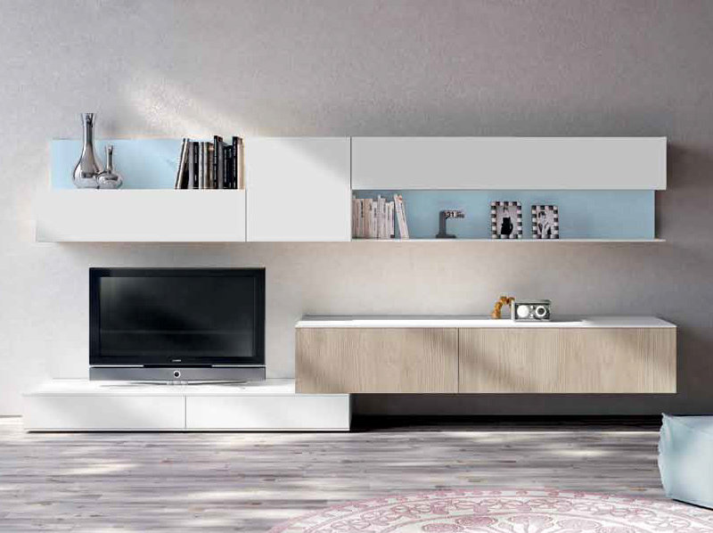 Итальянская мебель для ТВ Smart 02 фабрики SPAGNOL CUCINE