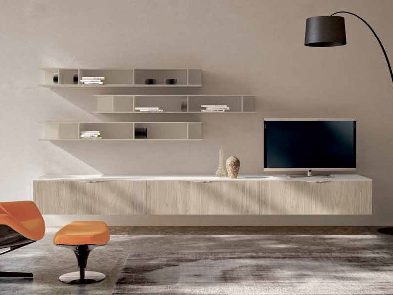Итальянская мебель для ТВ Smart 04 фабрики SPAGNOL CUCINE
