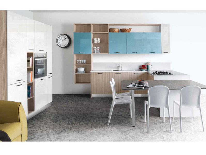 Итальянская кухня FRIENDLY SPACES фабрики SPAGNOL CUCINE