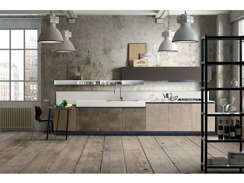 Итальянская кухня INDUSTRIAL STYLE фабрики SPAGNOL CUCINE