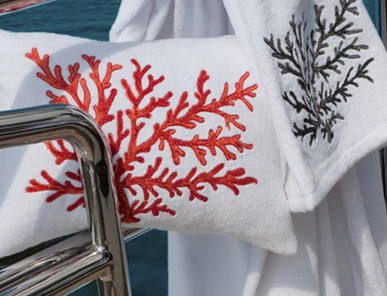Итальянские полотенца и халаты Corallo фабрики Ricam Art