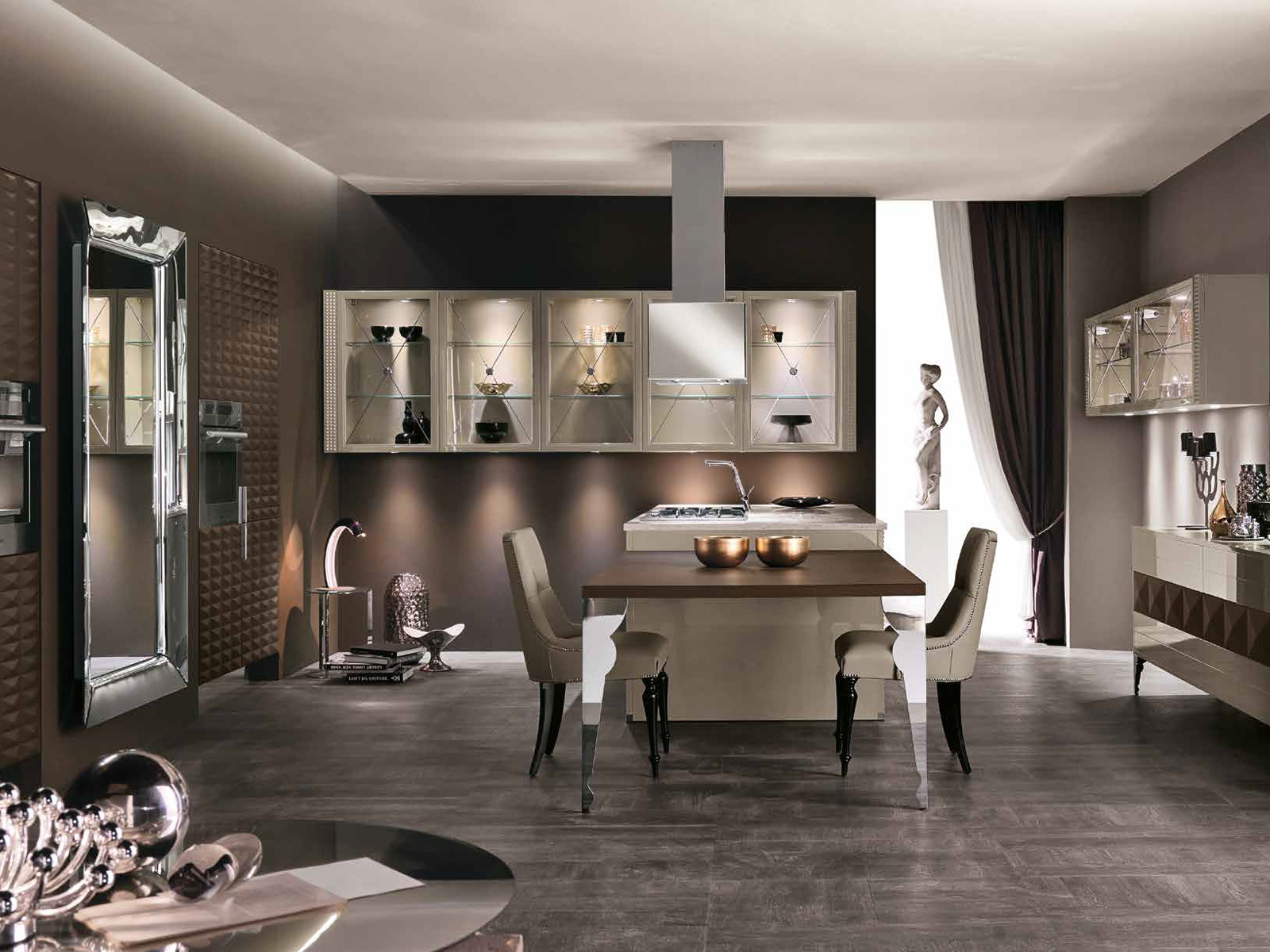 Кухни Aster cucine Luxury Glam