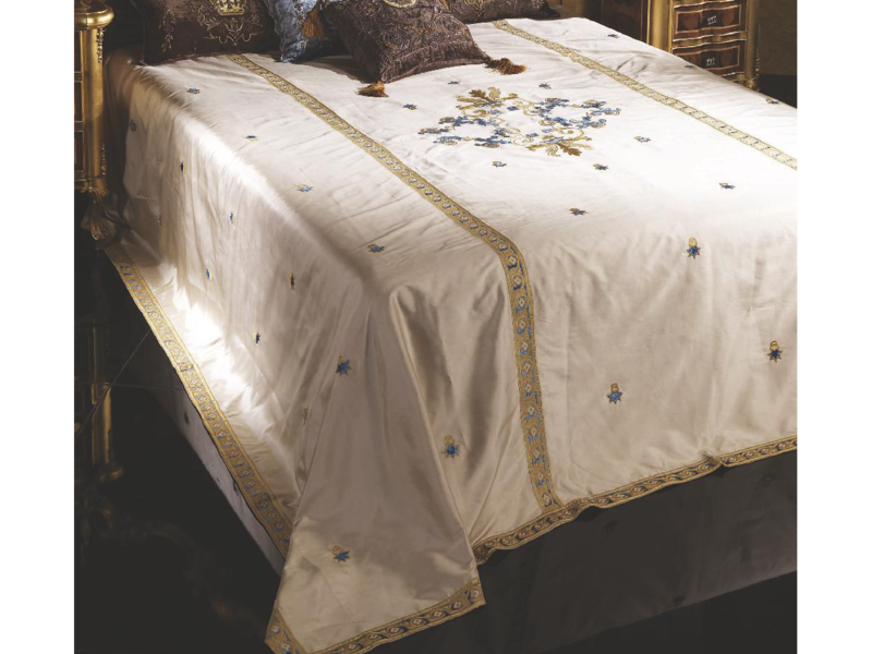 Итальянский тeкстиль для спален Duchessa R-519-1 фабрки La Contessinа