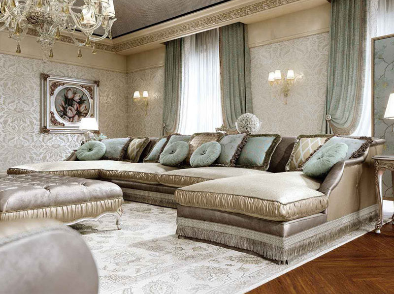 Итальянский диван MOSCOW фабрики BRUNO ZAMPA