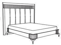 Кровать Queen size