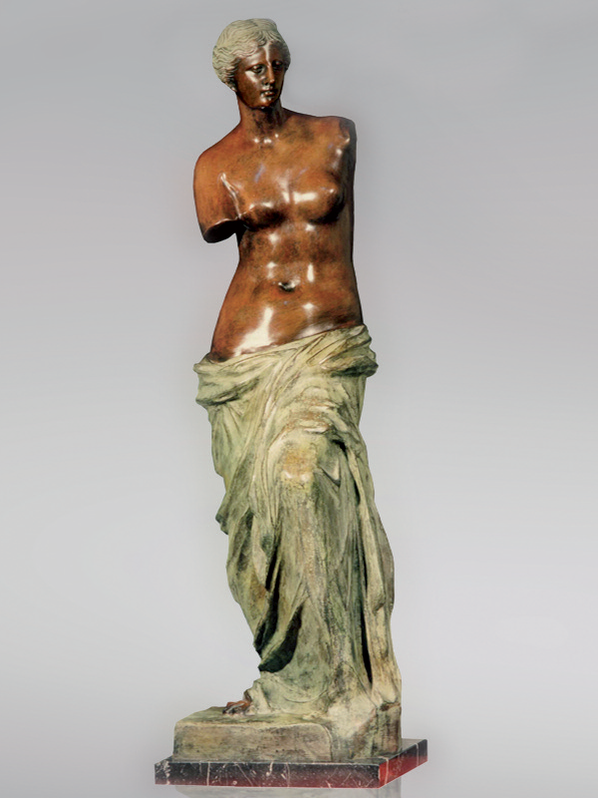 Итальянская бронзовая статуя Venus de Milo фабрики Fonderia Artistica Ruocco