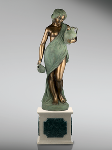 Итальянская бронзовая статуя Susanna with jugs фабрики Fonderia Artistica Ruocco