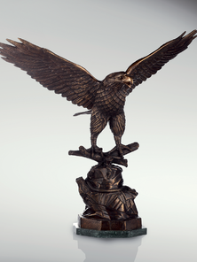 Итальянская бронзовая статуя Eagle I фабрики Fonderia Artistica Ruocco