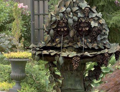 Итальянский бронзовый фонтан Limoncello Fountain фабрики Fonderia Artistica Ruocco