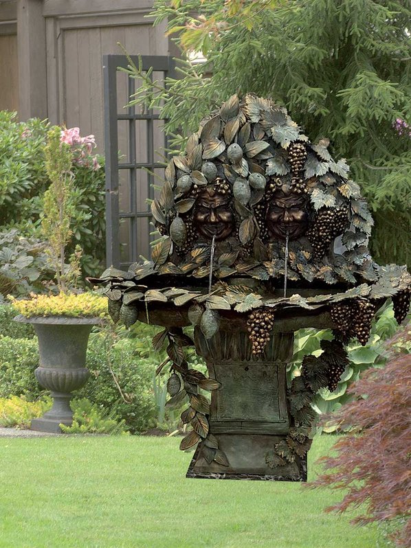 Итальянский бронзовый фонтан Limoncello Fountain фабрики Fonderia Artistica Ruocco