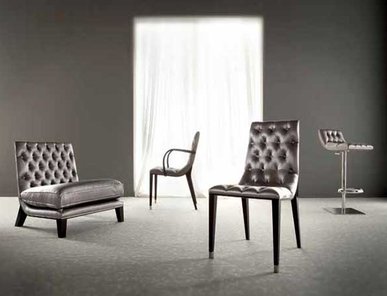 Итальянские стулья и кресла Club фабрики Costantini Pietro