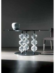 Итальянский стол Pasha Glass Top фабрики Costantini Pietro