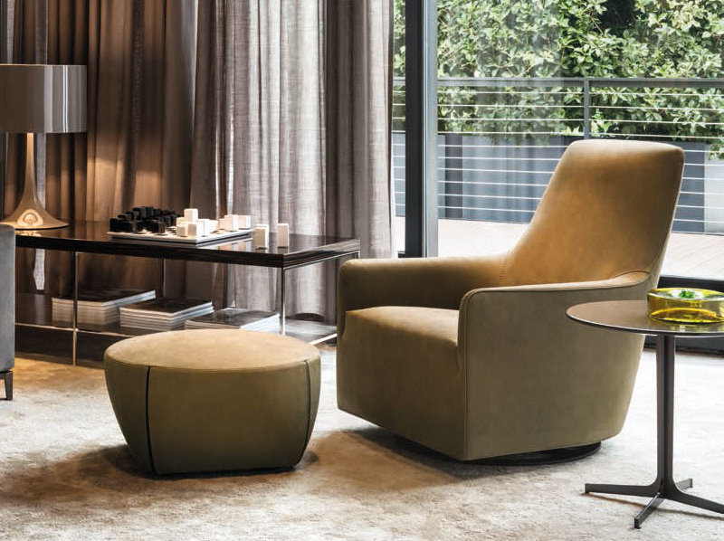 Итальянское кресло PORTOFINO фабрики MINOTTI