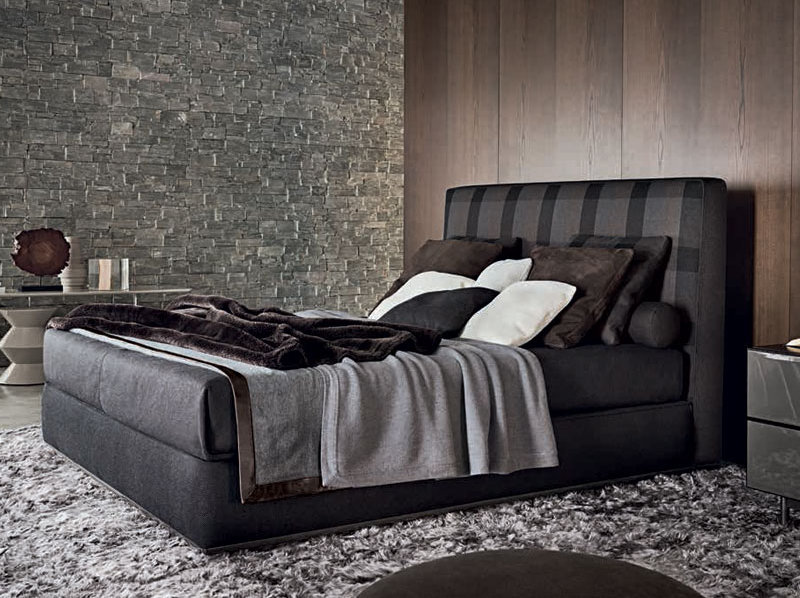 Итальянская кровать POWELL фабрики MINOTTI