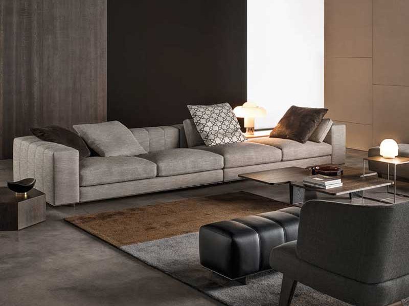 Итальянская мягкая мебель FREEMAN “DUVET” 03 фабрики MINOTTI