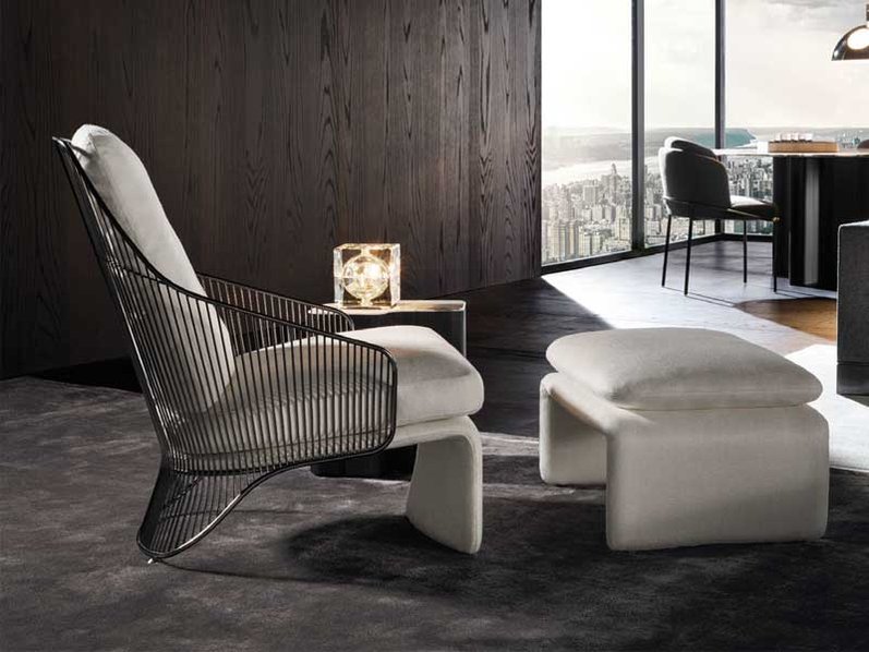 Итальянское кресло COLETTE фабрики MINOTTI