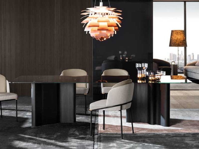 Итальянский стол LOU 02 фабрики MINOTTI