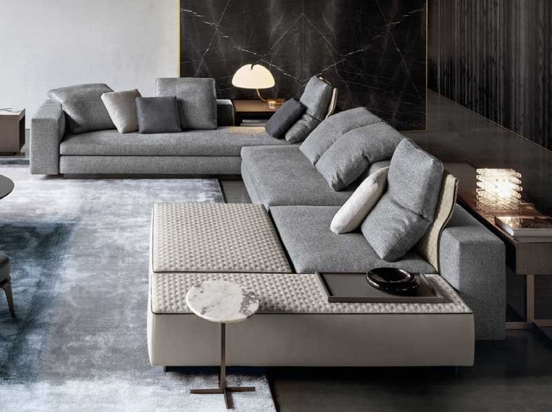 Итальянская мягкая мебель YANG 01 фабрики MINOTTI