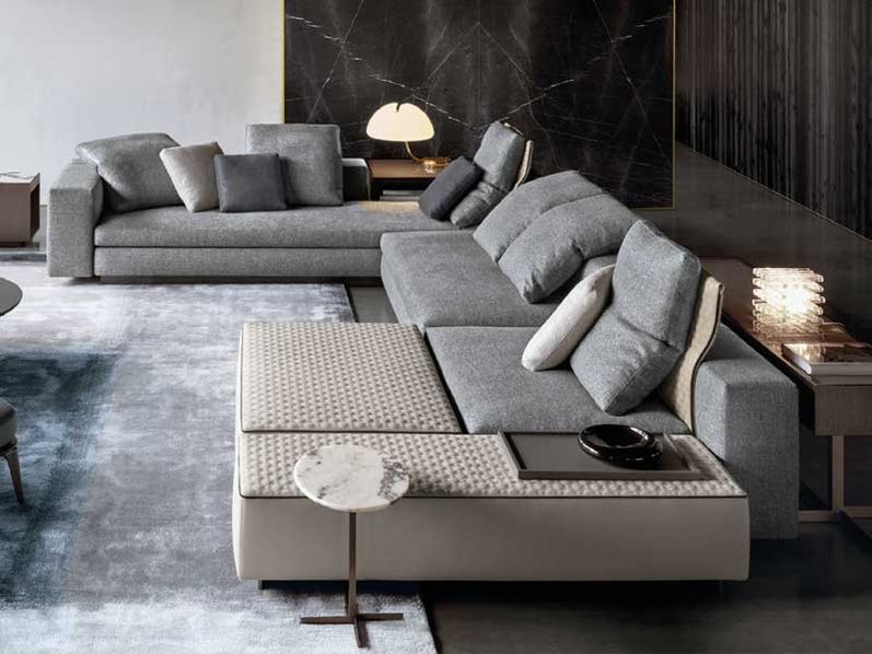 Итальянская мягкая мебель YANG 01 фабрики MINOTTI