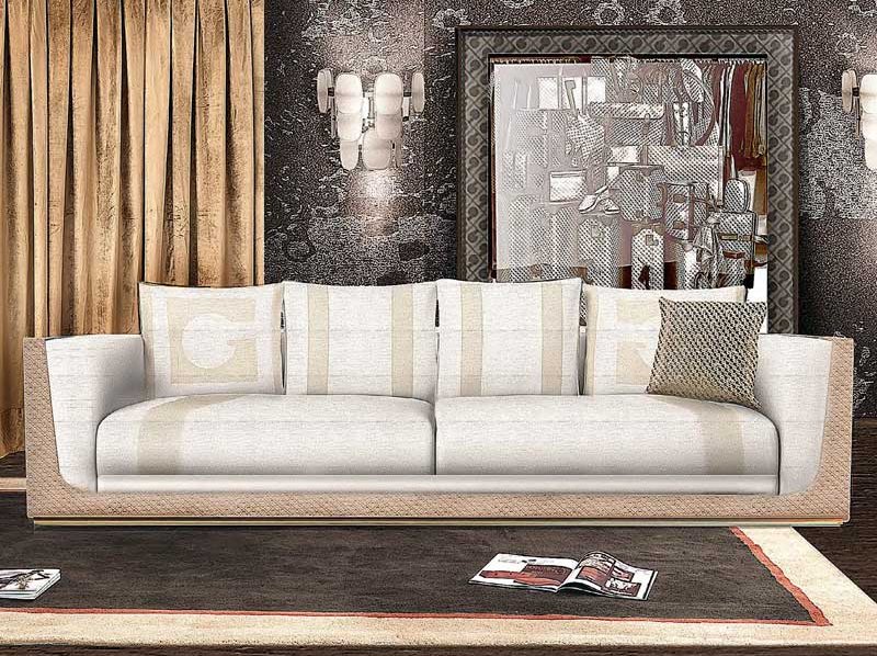 Итальянская мягкая мебель EMMA фабрики GHERARDINI HOME